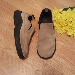 L.L. Bean Tan Suede Shoes